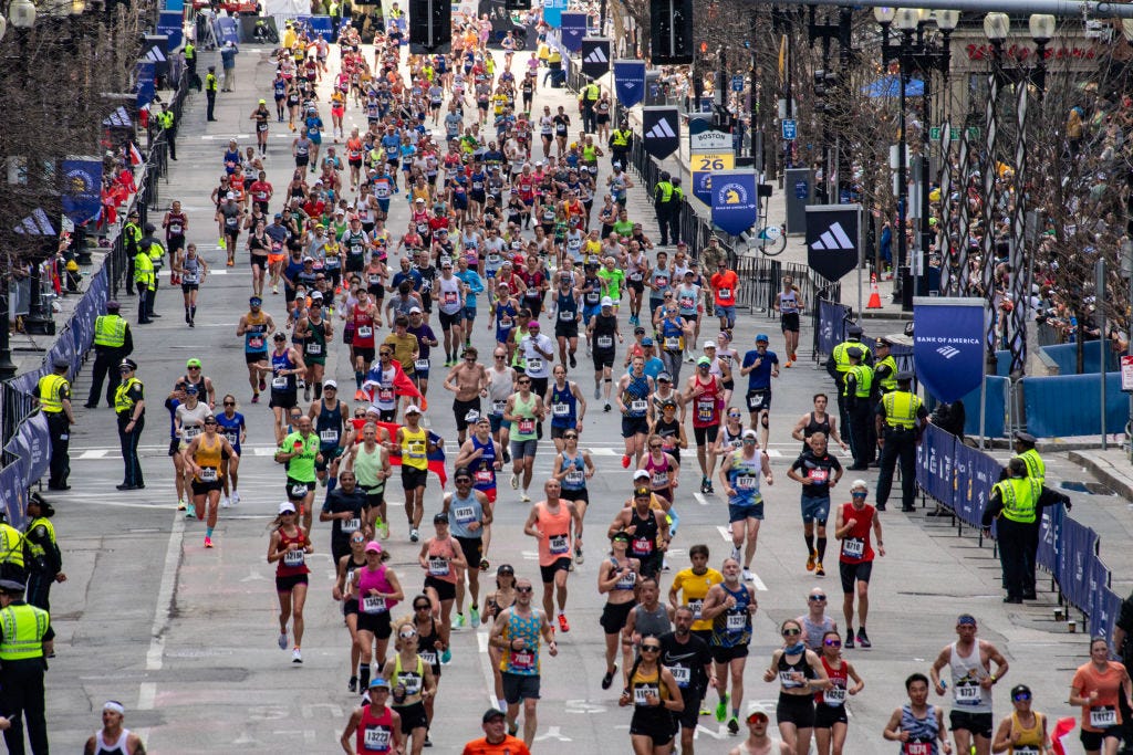 The Boston Marathon now has an official cut-off time: 5:30 p.m.