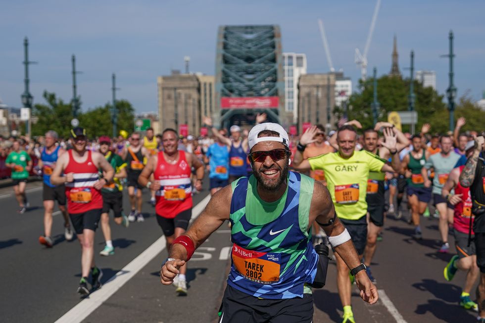 aj bell great north run 2023