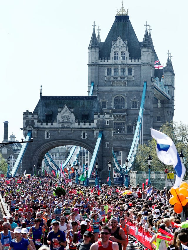 things you can't do at the London Marathon