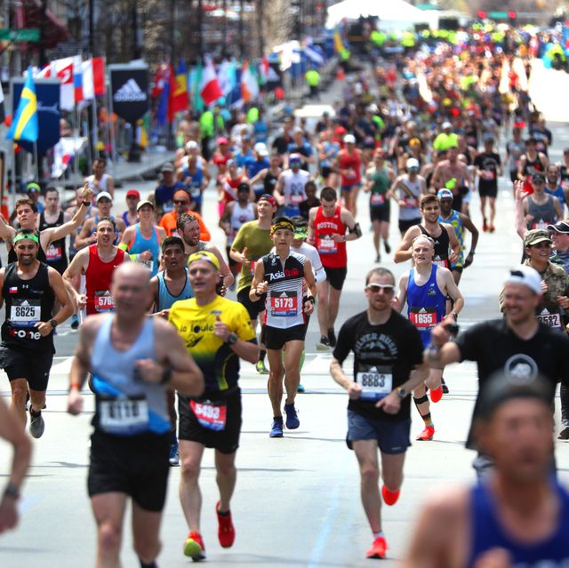 boston marathon start line drop off
