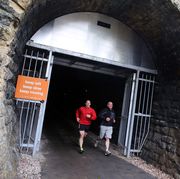 bath's two tunnels greenway, the longest cycle tunnels in the uk