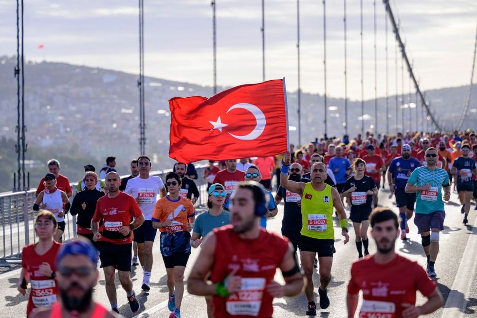 athletics marathon istanbul
