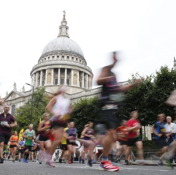 covid 19 half marathon run through london's landmarks