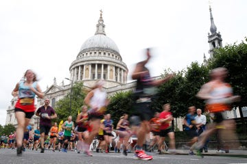 covid 19 half marathon run through london's landmarks