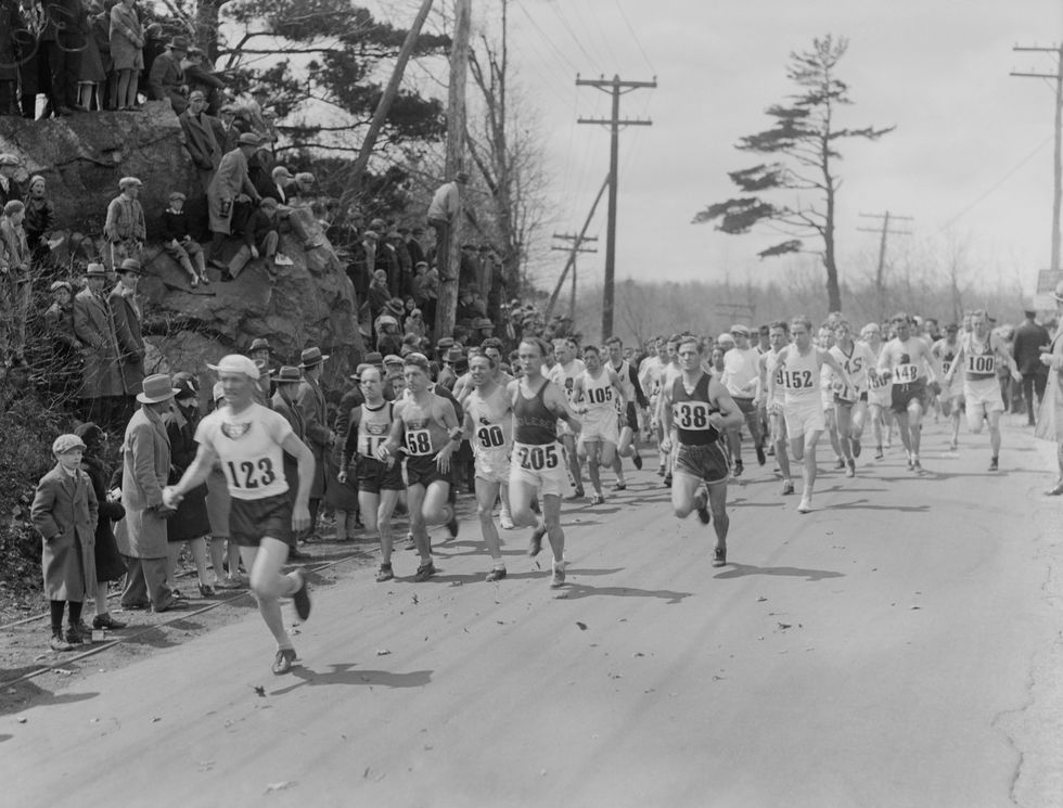 Boston Marathon Course Key Moments in Boston Marathon History Flipboard