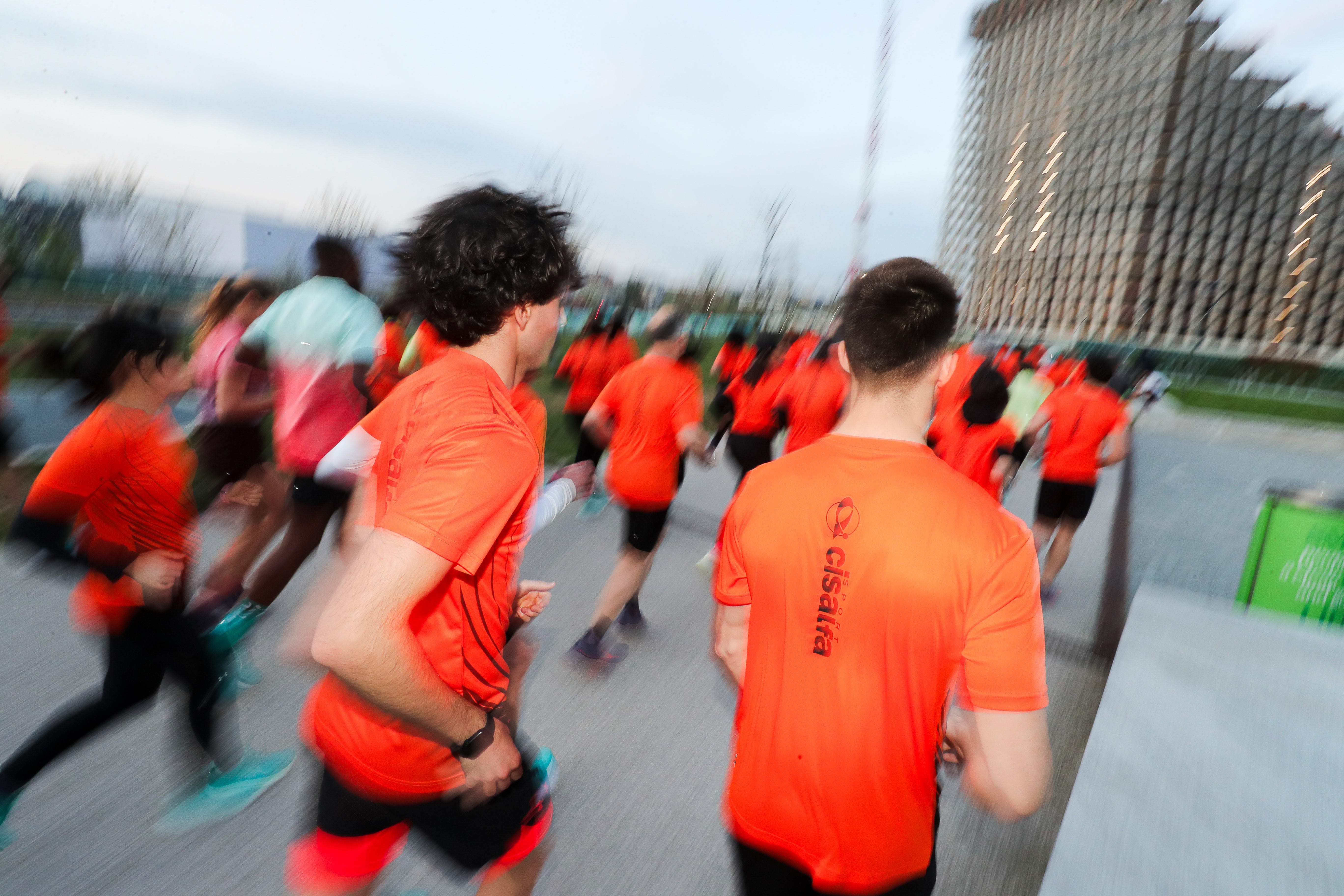 the running academy, asics, milano