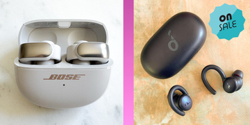 bose ultra open bluetooth earbuds, soundcore by anker sport x10 true wireless bluetooth sport earbuds