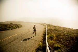 corsa natura solitaria