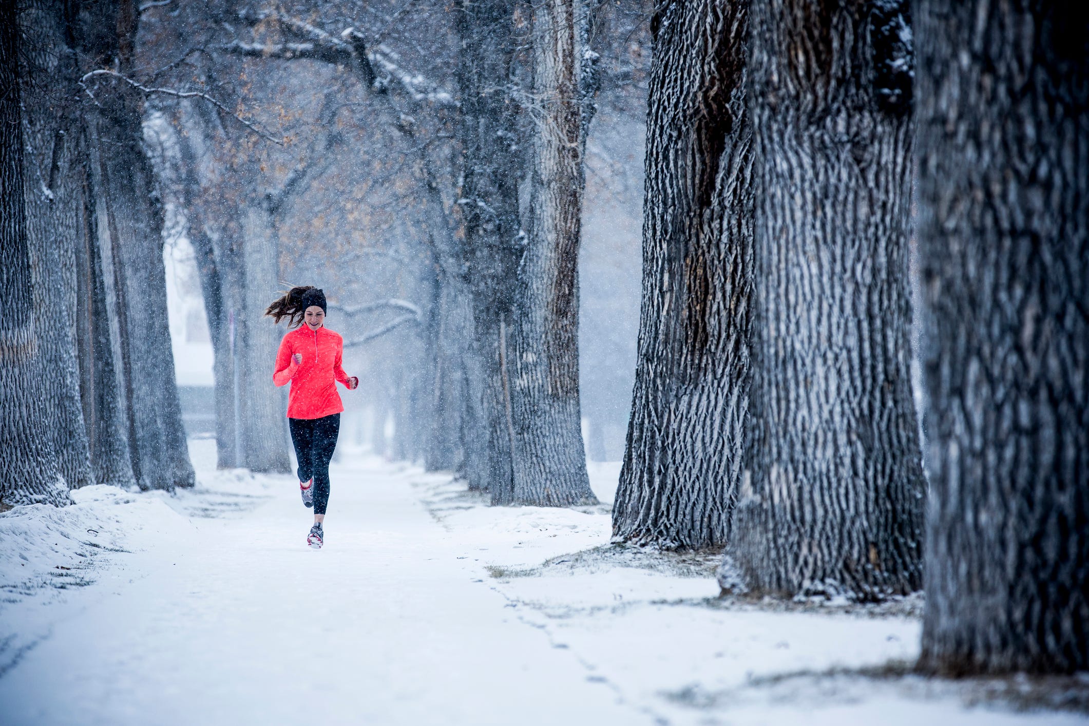 running in the winter