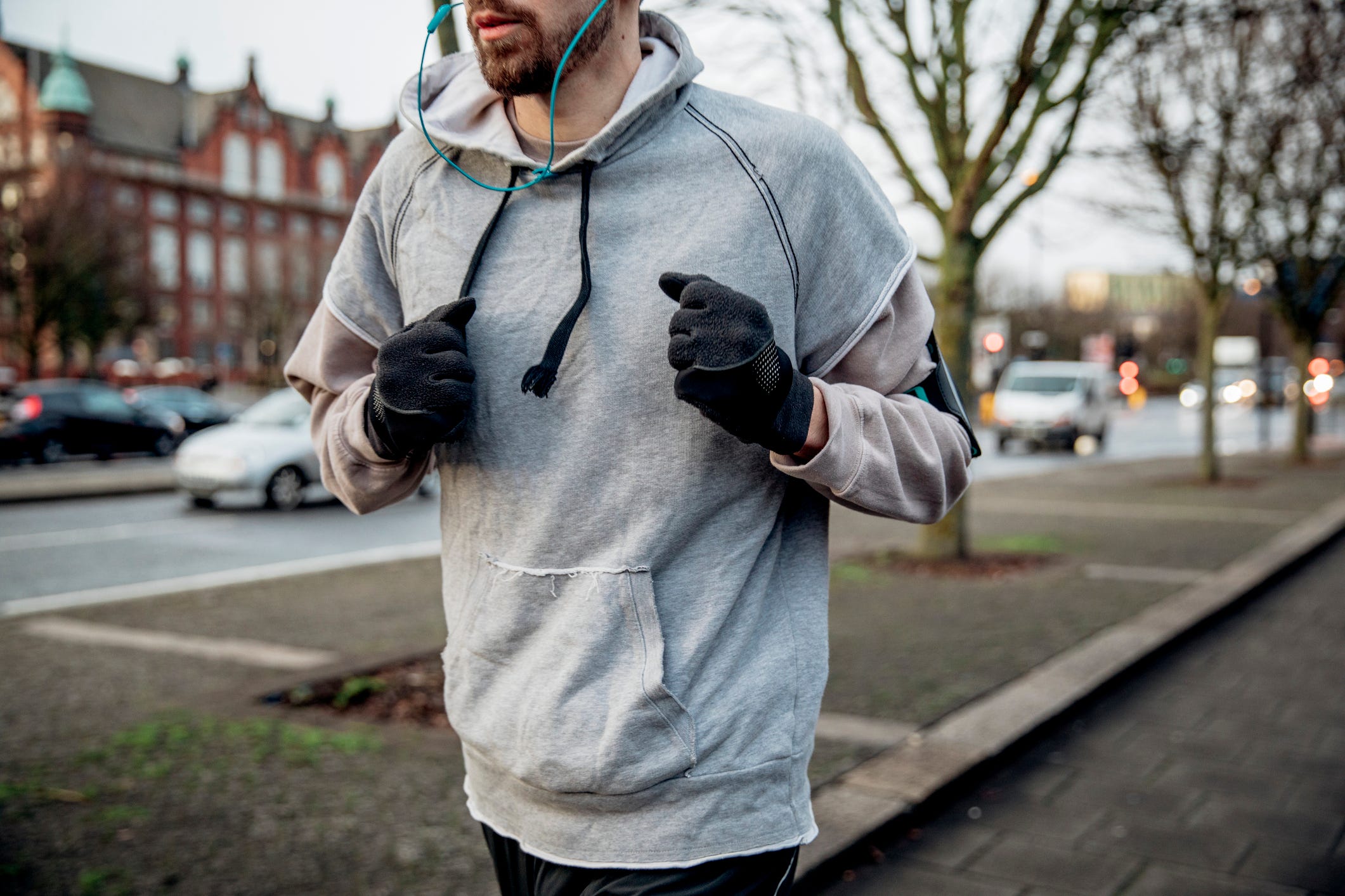 Guantes de invierno para hombre, guantes térmicos impermeables, para clima  frío, guantes de correr para hombres y mujeres, guantes de invierno para