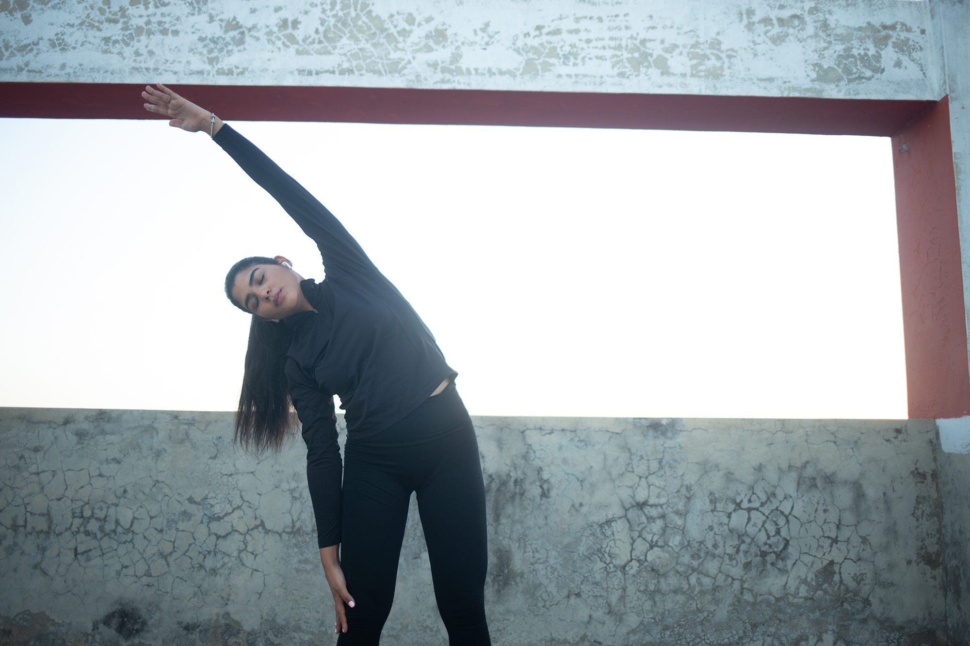 lower back pain in runners stretch