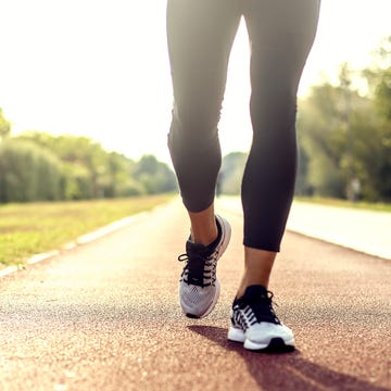 running on tracks