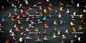 marathon training running