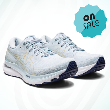 asics running azules shoes, on sale