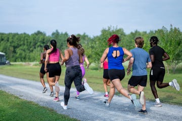 running together