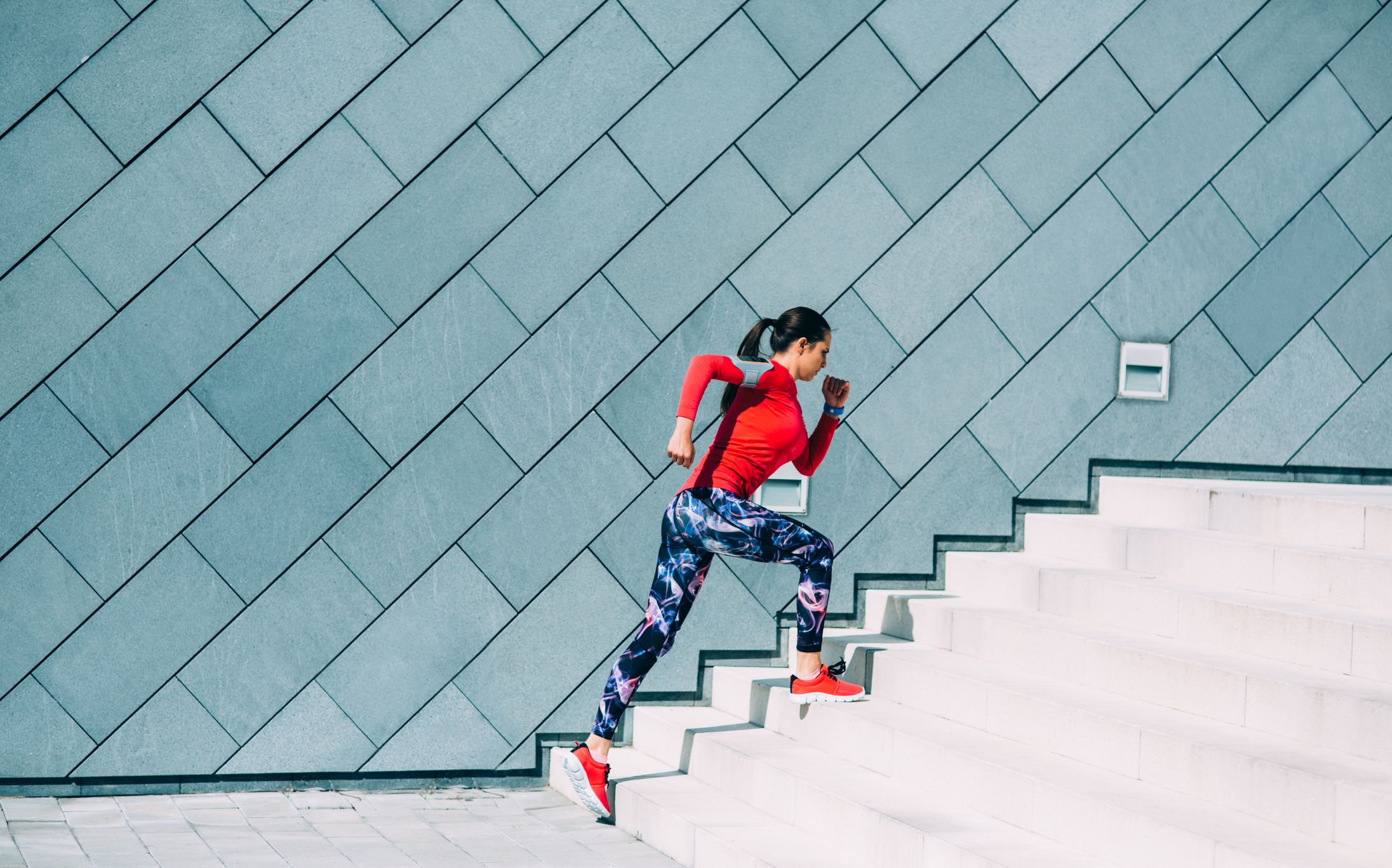 Running Up The Stairs