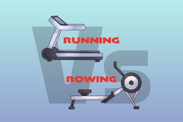 comparison of running and rowing as exercise options