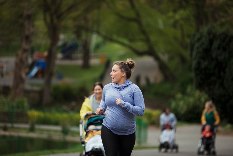 running when pregnant
