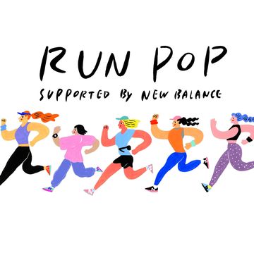 run pop supported by new balance