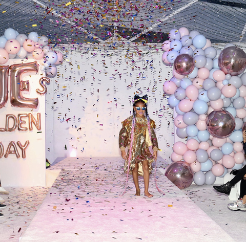 Pink, Party supply, Fashion, Balloon, Tree, Confetti, Architecture, Art, Illustration, Flower, 