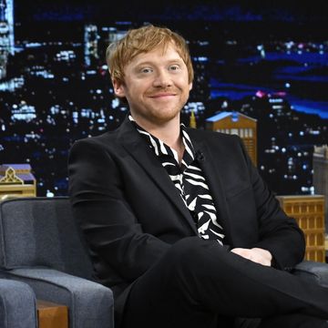 rupert grint gave a rare interview about daughter wednesday and this story is hilarious