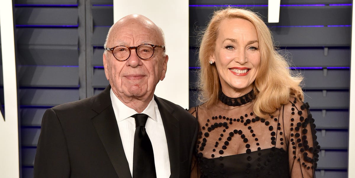 Rupert Murdoch and Jerry Hall's Divorce Settlement Bars Hall From