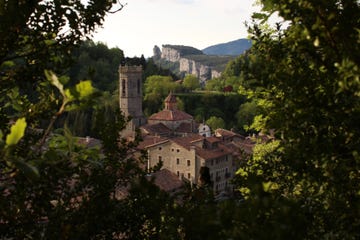 rupit village, catalonia, spain