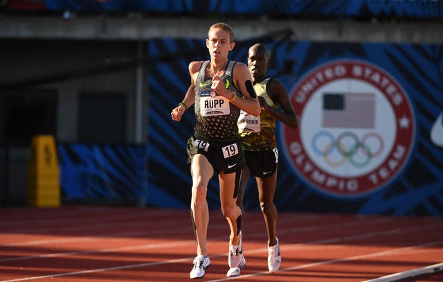 Galen Rupp and Shadrack Kipchirchir