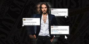 russell brand and tweets surrounding him
