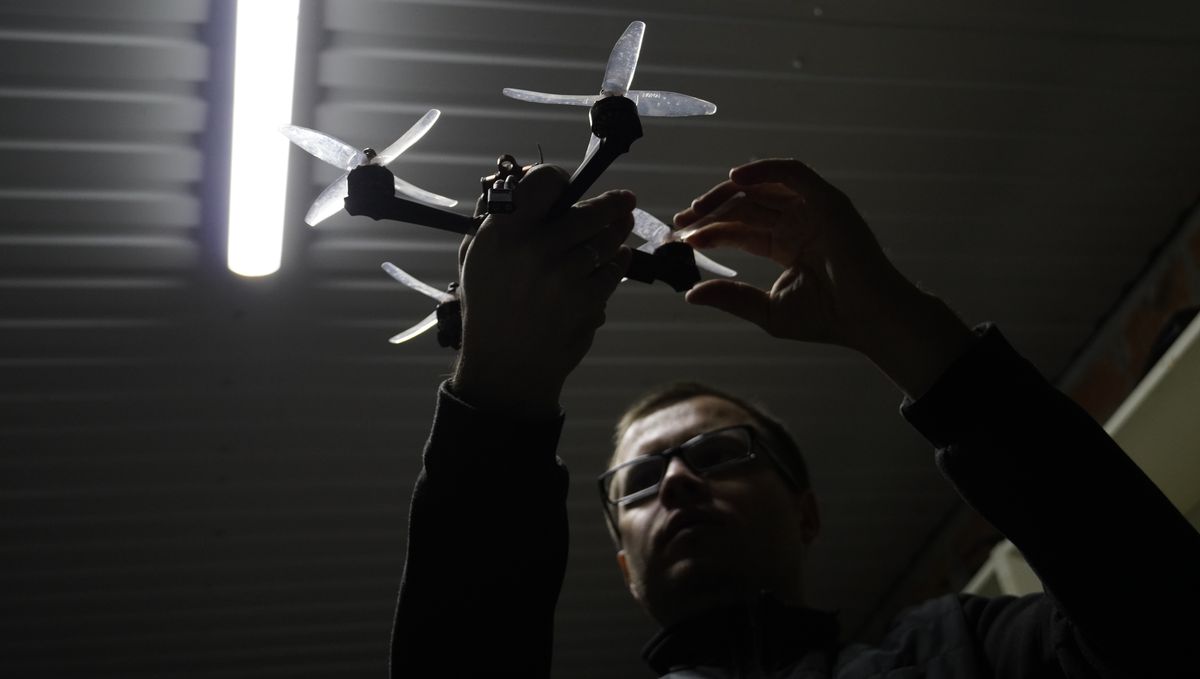 russian engineer designs military drones