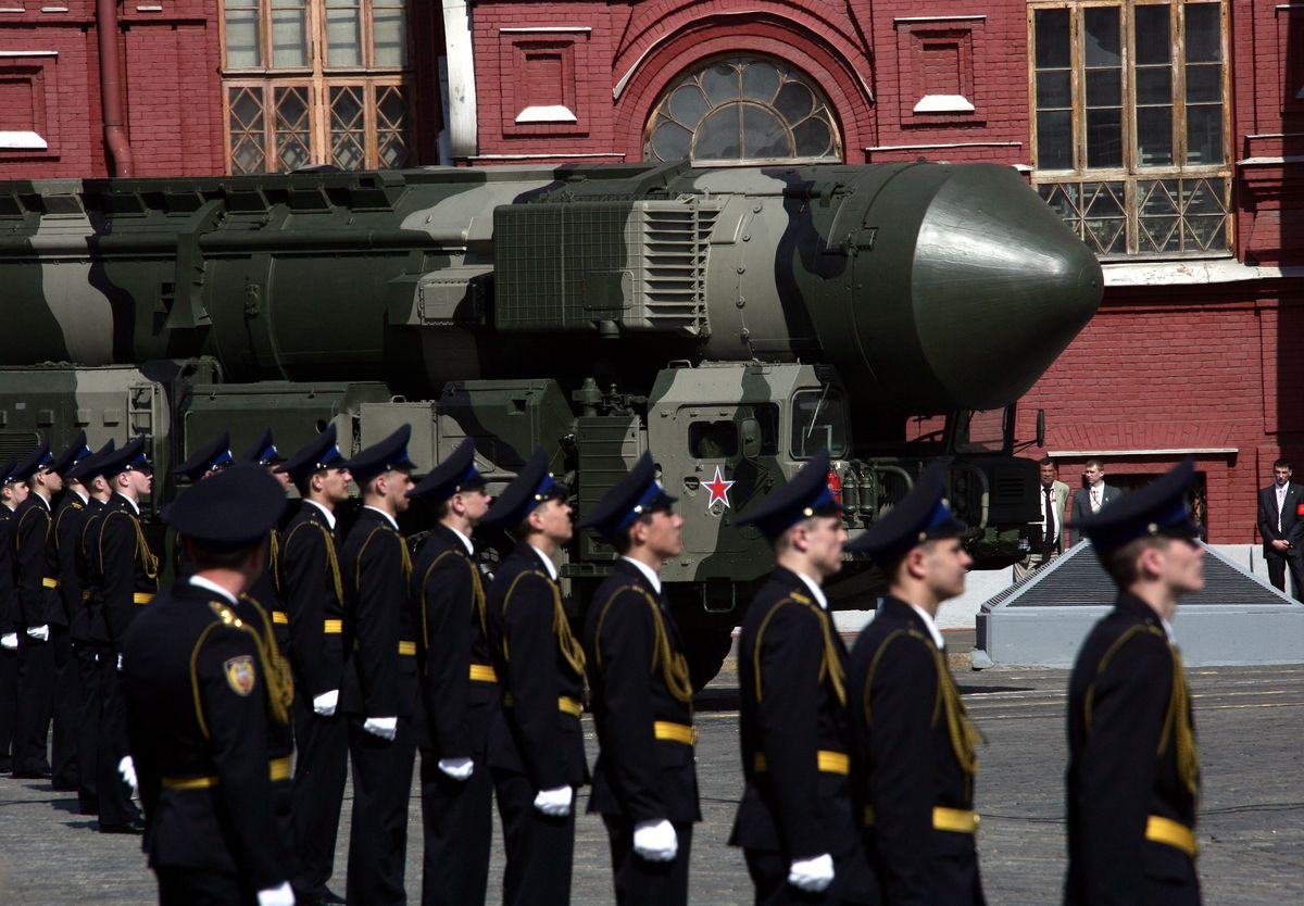 moscow hosts victory day military parade