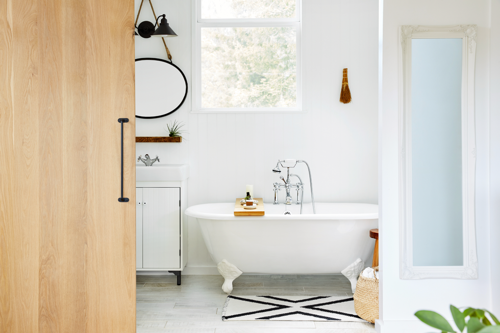 rustic bathroom ideas sliding barn door