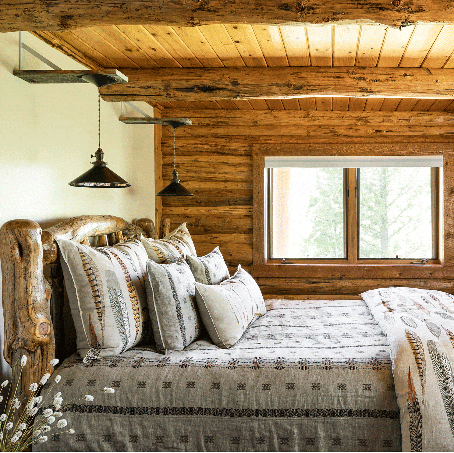 14 rustic bedroom ideas - rustic decorating tips for bedrooms