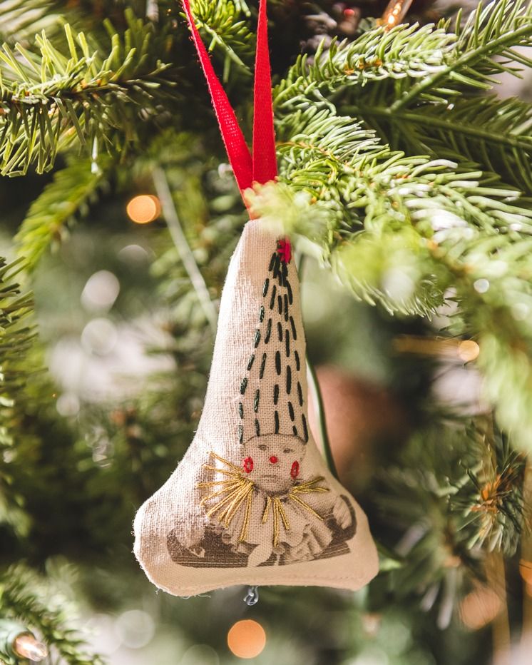 Christmas Bell Craft Template  Diy christmas ornaments rustic, Christmas  ornament template, Christmas tree crafts