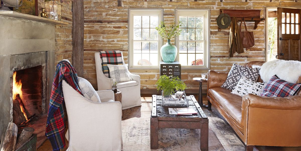 25 Rustic Living Room Ideas - Modern Rustic Living Room Decor And Furniture