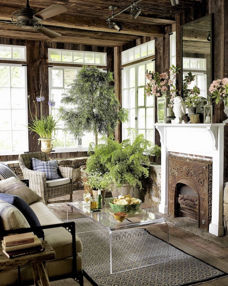 25 Rustic Living Room Ideas - Modern Rustic Living Room Decor and