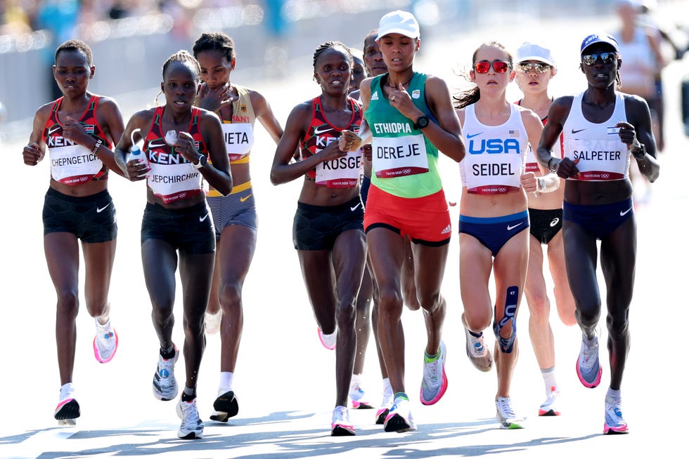 athletics marathon olympics day 15