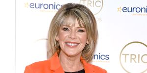 ruth langsford bold pink suit