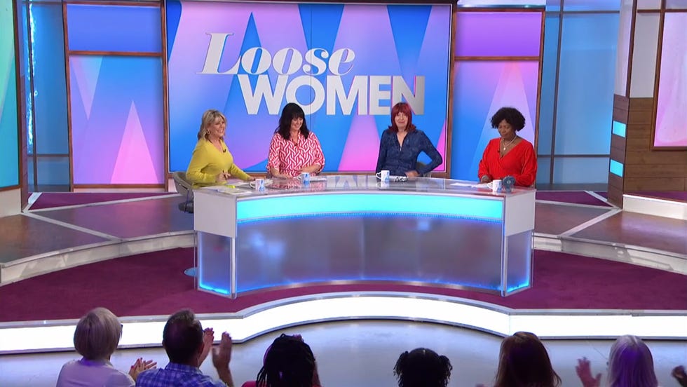 ruth langsford, coleen nolan, janet streetporter, brenda edwards, loose women