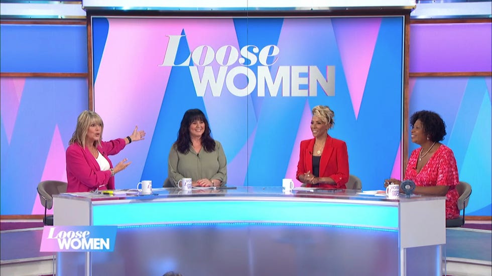 ruth langsford, coleen nolan, kelly holmes, brenda edwards, loose women