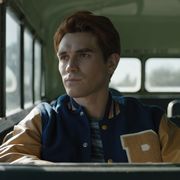 riverdale    “chapter seventy nine graduation”    image number rvd503fg0109r    pictured kj apa as archie andrews    photo the cw    © 2021 the cw network, llc all rights reserved