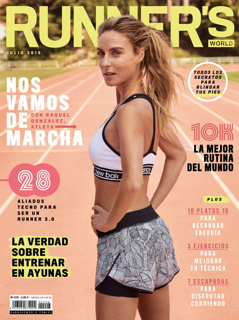 raquel gonzalez portada de runner's world