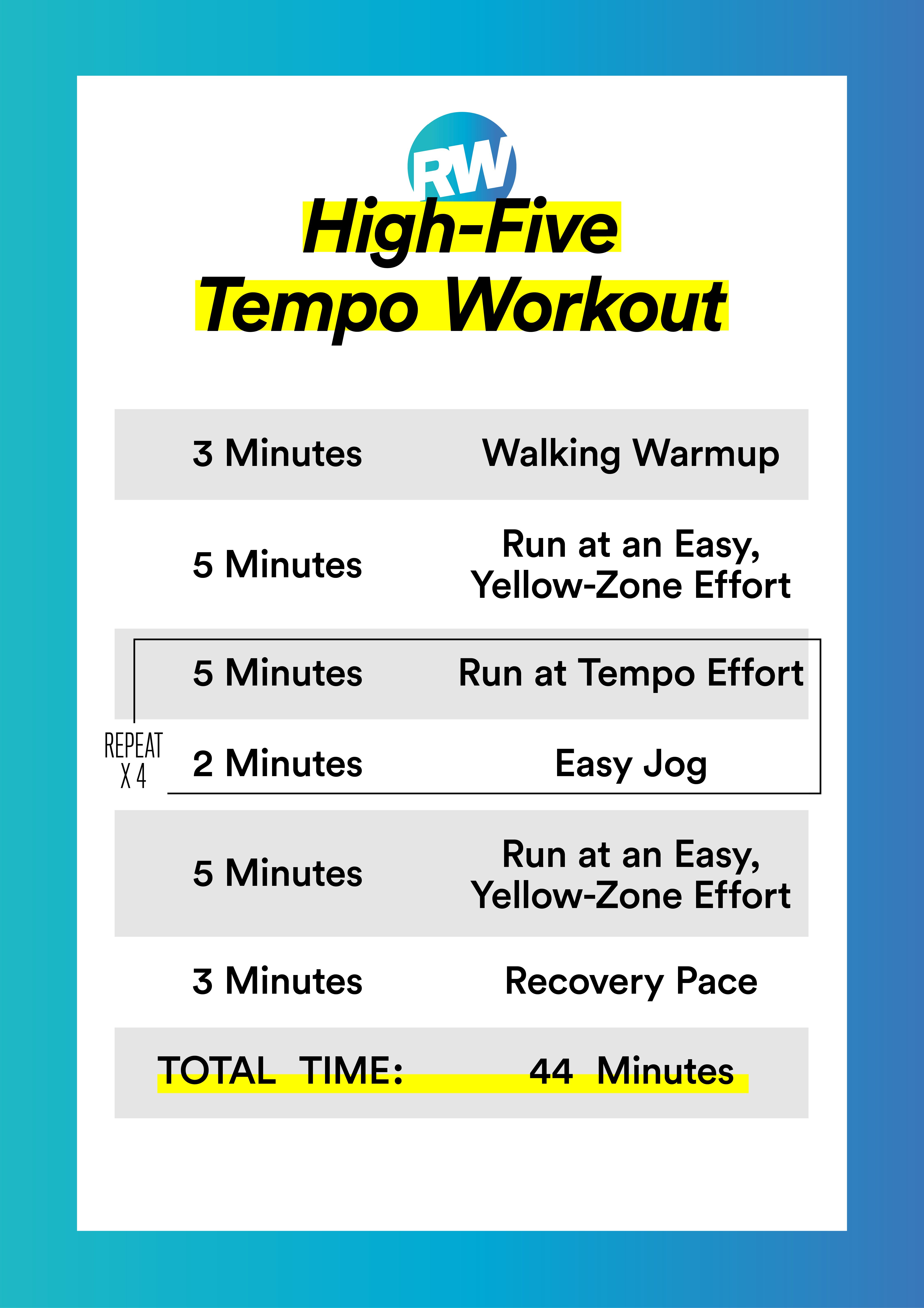 What is a tempo run and how do you do it?