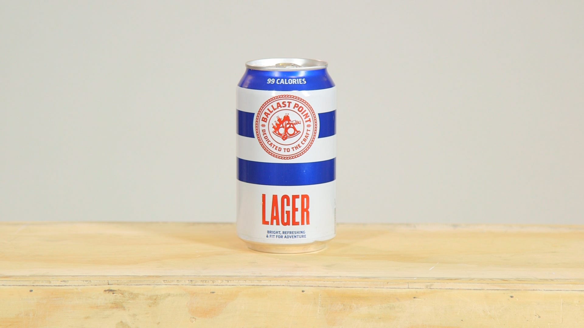 Ballast Point Lager is a low calorie beer