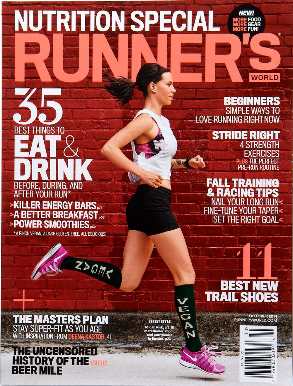 Winterport native appears on cover of Runner's World magazine