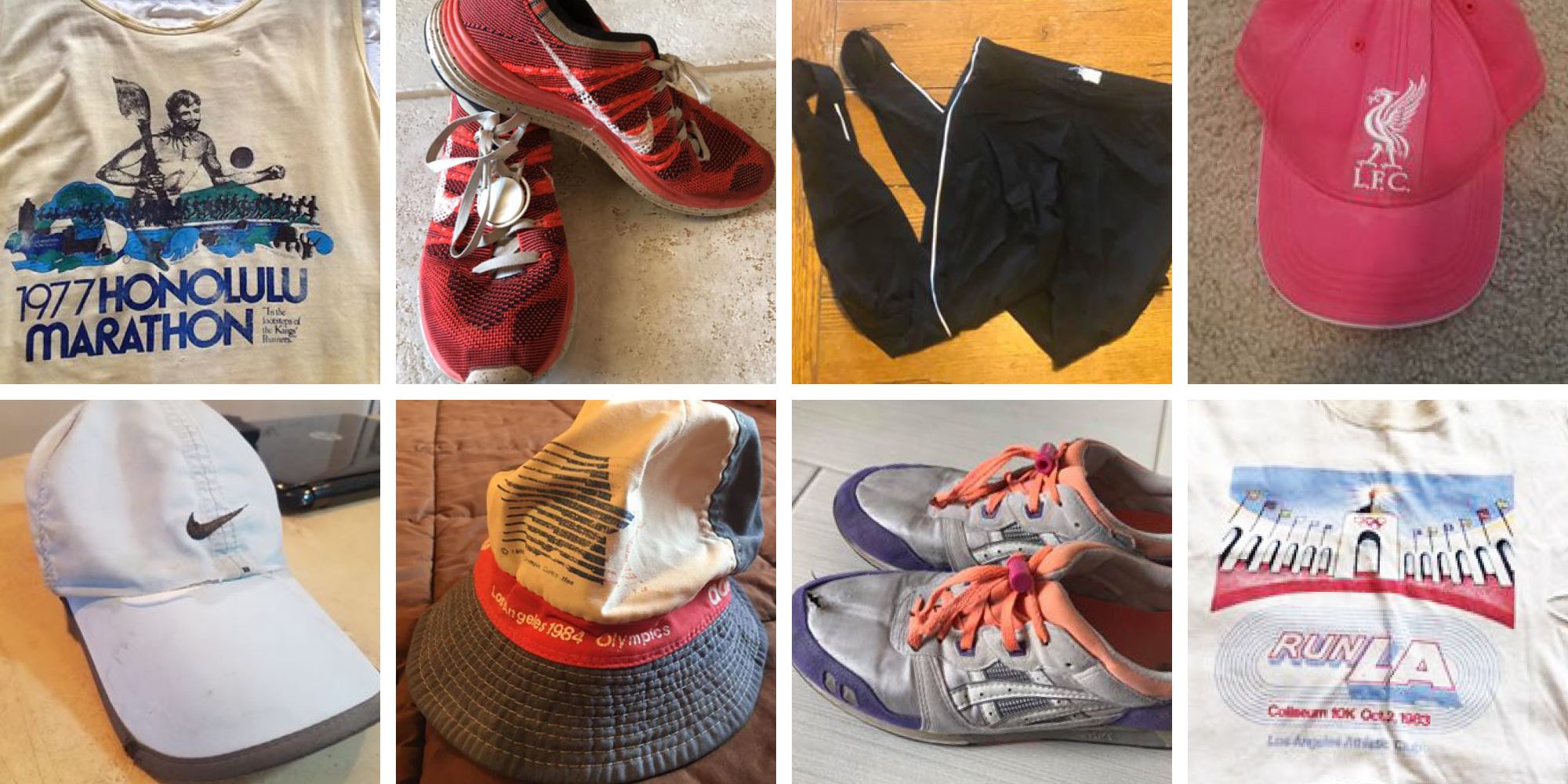 5 Pieces of Old Running Gear We Can t Throw Away Old Running Gear plain lace up ankle boots