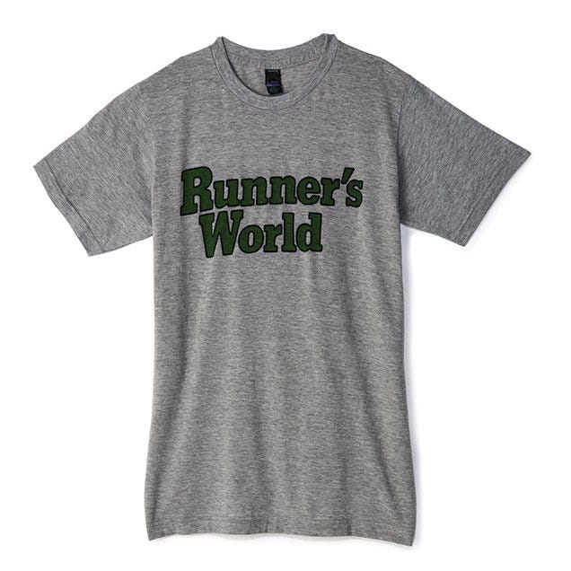 Runner's World logo retro T-shirt