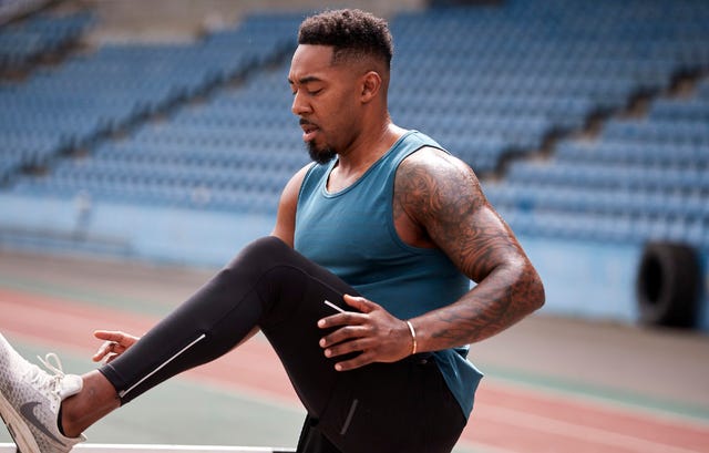 Athlete, Sports, Athletics, Muscle, Arm, Decathlon, Physical fitness, Sports training, Track and field athletics, Running, 