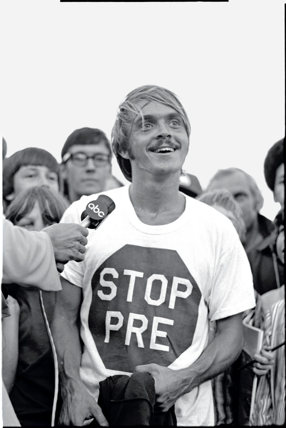 06 09 july 1972: steve prefontaine in action running in the 5000 meter race during the us olympic trials in eugene, or. on july 6th in the 5000m heat pre won his heat with a time of 13:51.2 and on july 9th pre won the race with a time of 13:22.8. photo: rich clarkson / rich clarkson associates,, or. on july 6th in the 5000m heat pre won his heat with a time of 13:51.2 and on july 9th pre won the race with a time of 13:22.8. photo:Ê © rich clarkson / rich clarkson associates