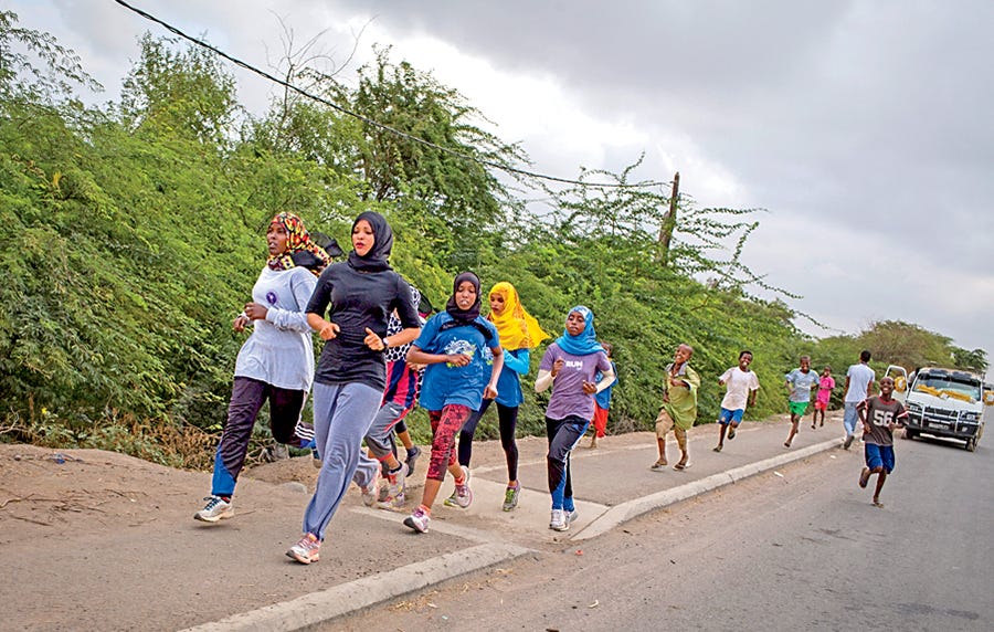 Aug Running the World image three